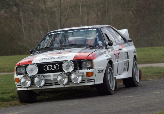 Images of Audi Quattro Group B Rally Car (85) 1983–86