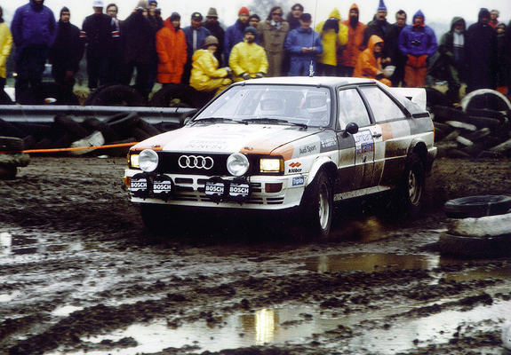 Photos of Audi Quattro Group 4 Rally Car (85) 1981–82