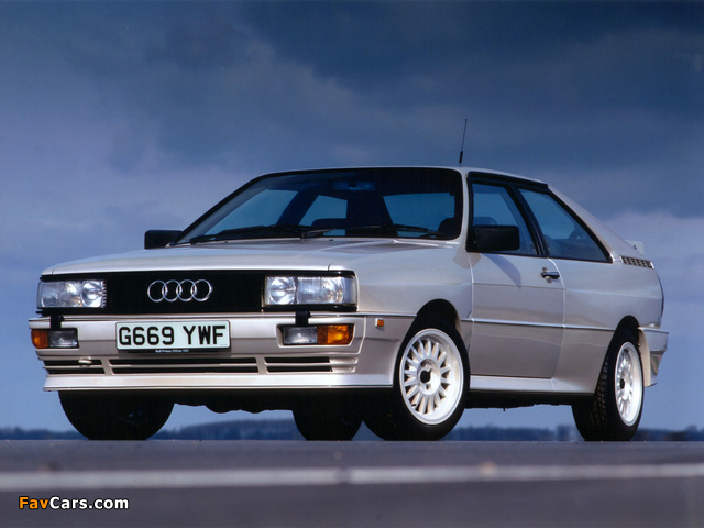 Photos of Audi Quattro UK-spec (85) 1987–91 (640 x 480)