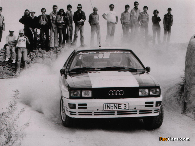 Pictures of Audi quattro Rally Car (Typ 85) 1980 (640 x 480)