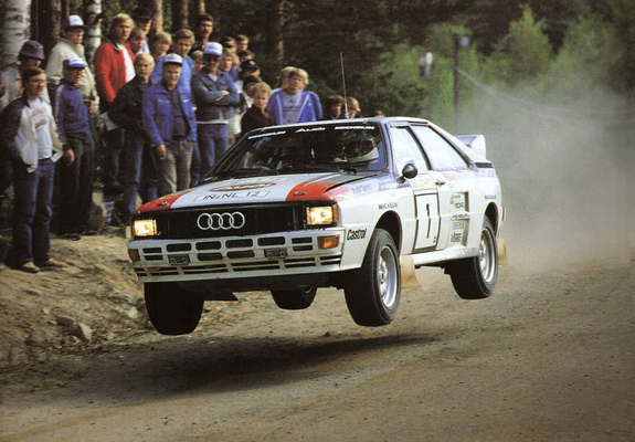 Pictures of Audi Quattro Group B Rally Car (85) 1983–86