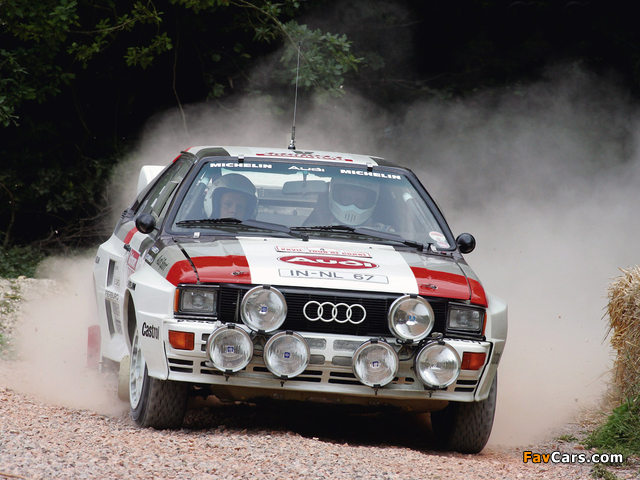 Pictures of Audi Quattro Group B Rally Car (85) 1983–86 (640 x 480)