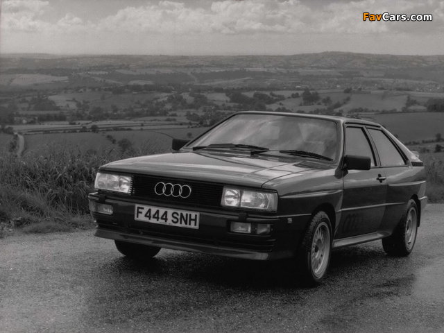 Pictures of Audi Quattro UK-spec (85) 1987–91 (640 x 480)