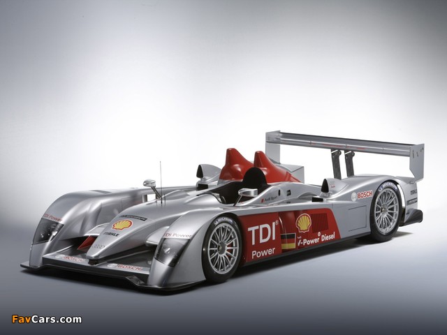 Audi R10 TDI 2006–08 wallpapers (640 x 480)