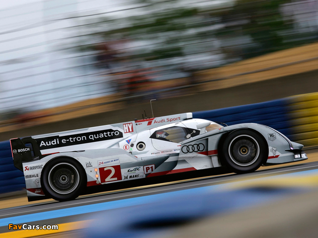 Audi R18 e-Tron quattro 2012 photos (640 x 480)