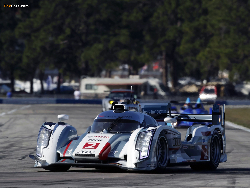 Audi R18 e-Tron quattro 2012 pictures (1024 x 768)