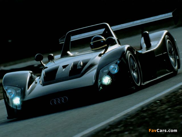 Audi R8R 1999 images (640 x 480)