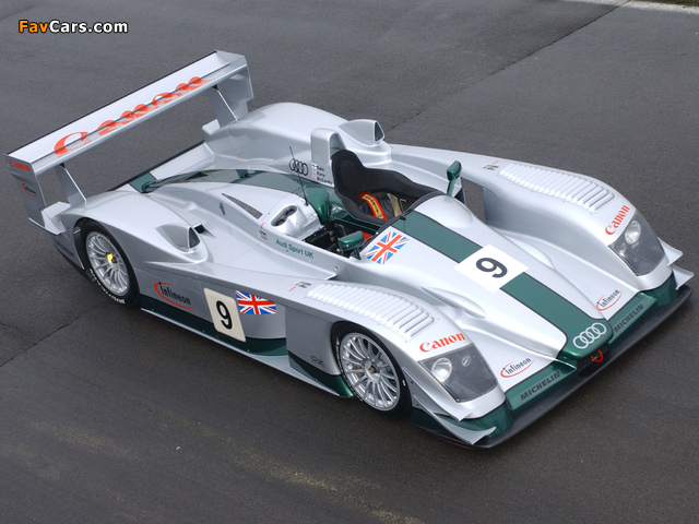 Pictures of Audi R8 Race Car 2000–05 (640 x 480)