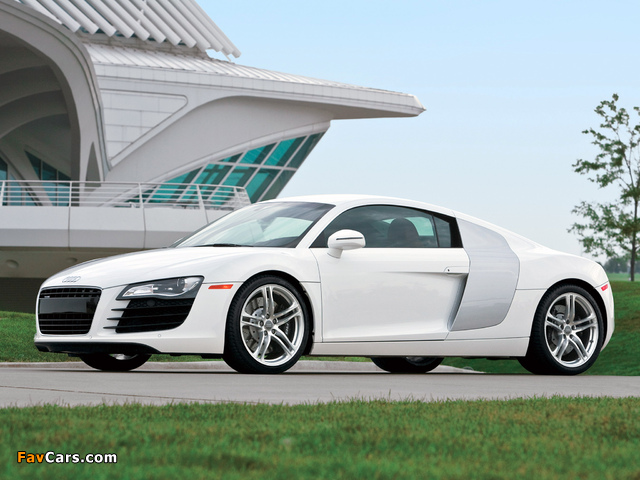 Audi R8 US-spec 2007 images (640 x 480)