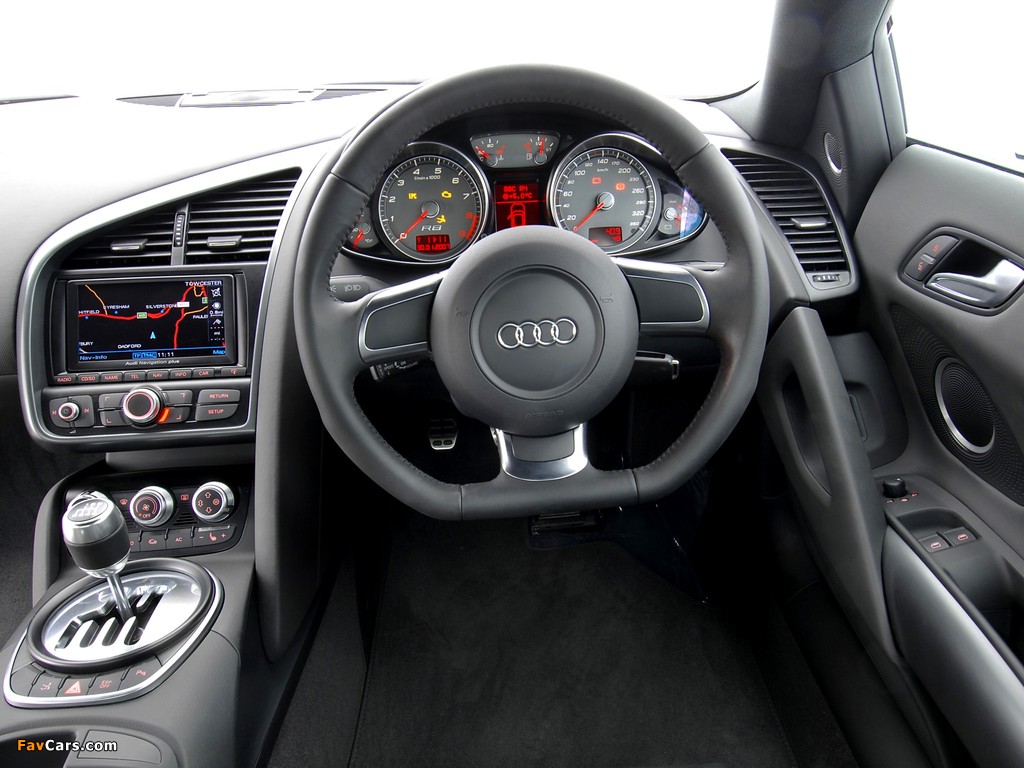 Audi R8 UK-spec 2007 images (1024 x 768)