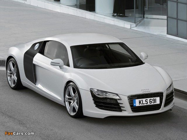 Audi R8 UK-spec 2007 images (640 x 480)