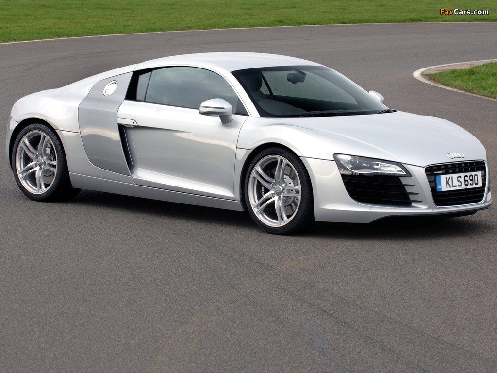 Audi R8 UK-spec 2007 images (1024 x 768)