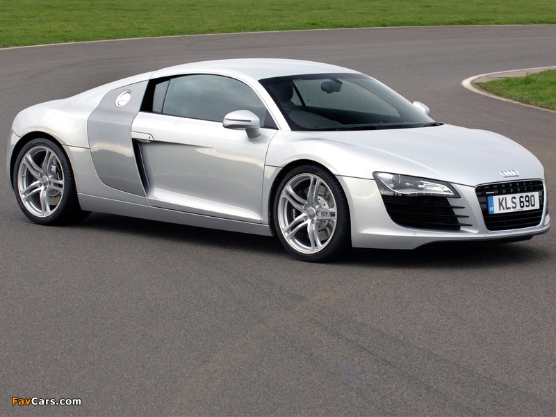 Audi R8 UK-spec 2007 images (800 x 600)