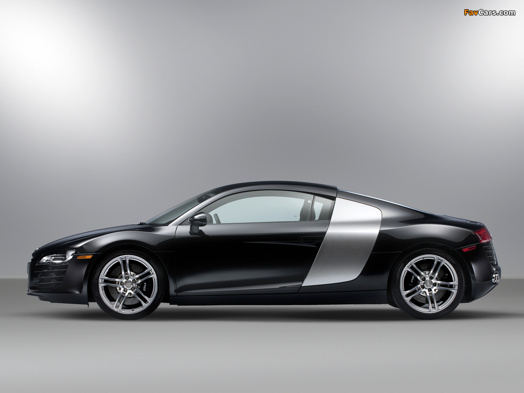 Audi R8 US-spec 2007 wallpapers (1024 x 768)