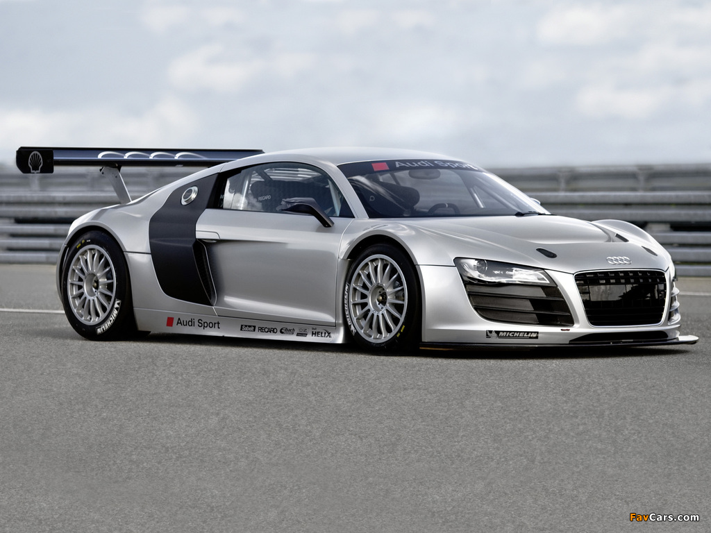 Audi R8 LMS Prototype 2008 wallpapers (1024 x 768)