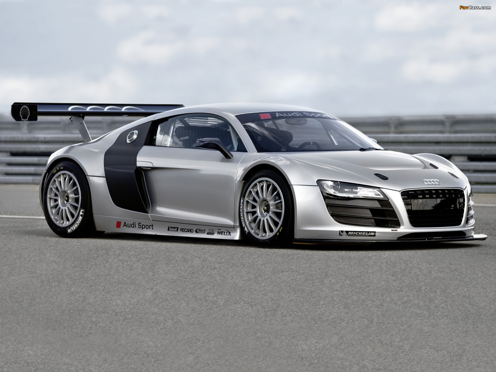 Audi R8 LMS Prototype 2008 wallpapers (1600 x 1200)