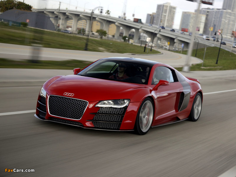 Audi R8 TDI Le Mans Concept 2008 wallpapers (800 x 600)