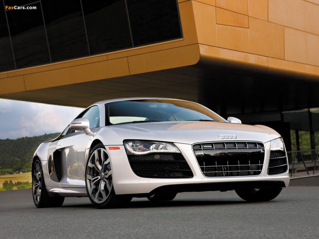 Audi R8 V10 US-spec 2009–12 images (1024 x 768)