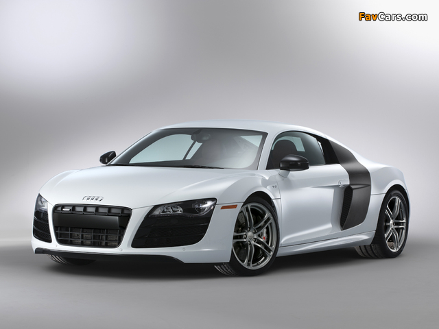 Audi R8 V10 US-spec 2009–12 images (640 x 480)