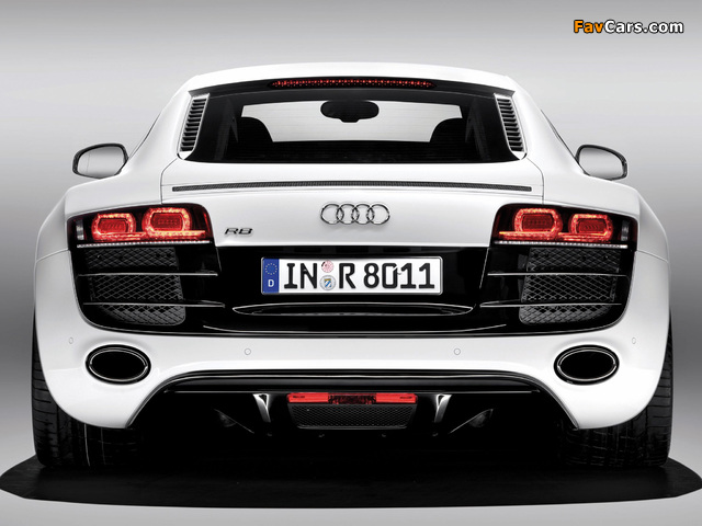 Audi R8 V10 2009–12 images (640 x 480)