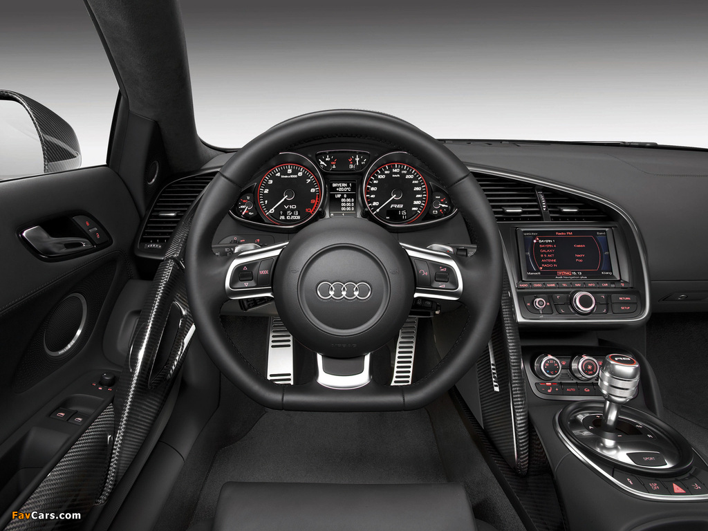 Audi R8 V10 2009–12 images (1024 x 768)