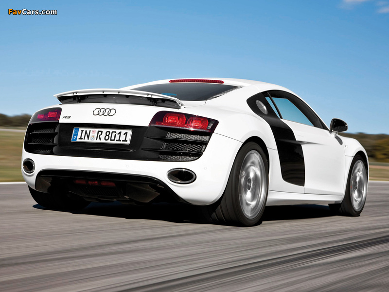 Audi R8 V10 2009–12 pictures (800 x 600)