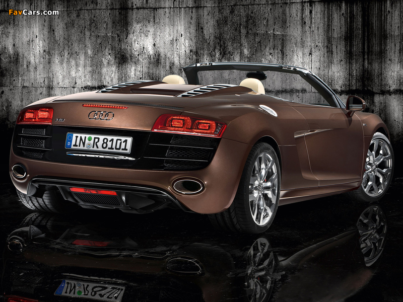 Audi R8 V10 Spyder 2009 pictures (800 x 600)