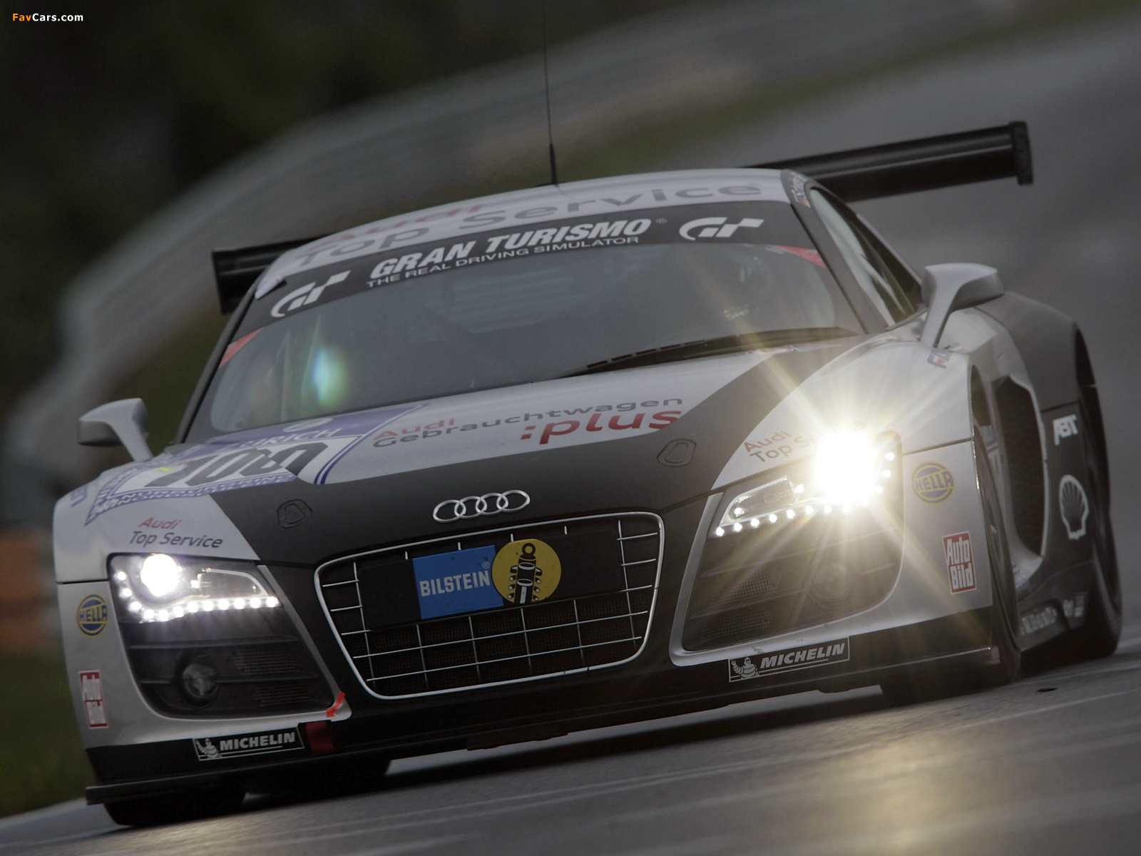 Audi R8 LMS 2009–12 wallpapers (1600 x 1200)