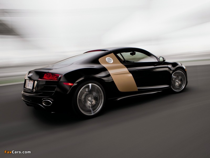 Audi R8 V10 US-spec 2009–12 wallpapers (800 x 600)