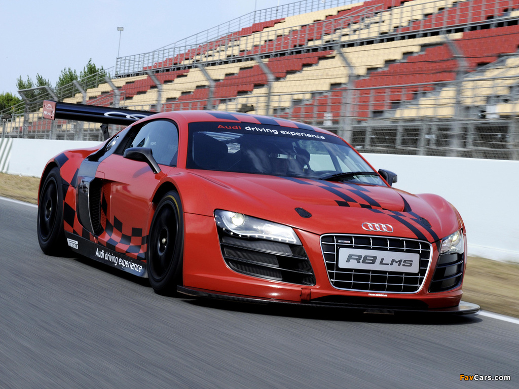 Audi R8 LMS 2009–12 wallpapers (1024 x 768)