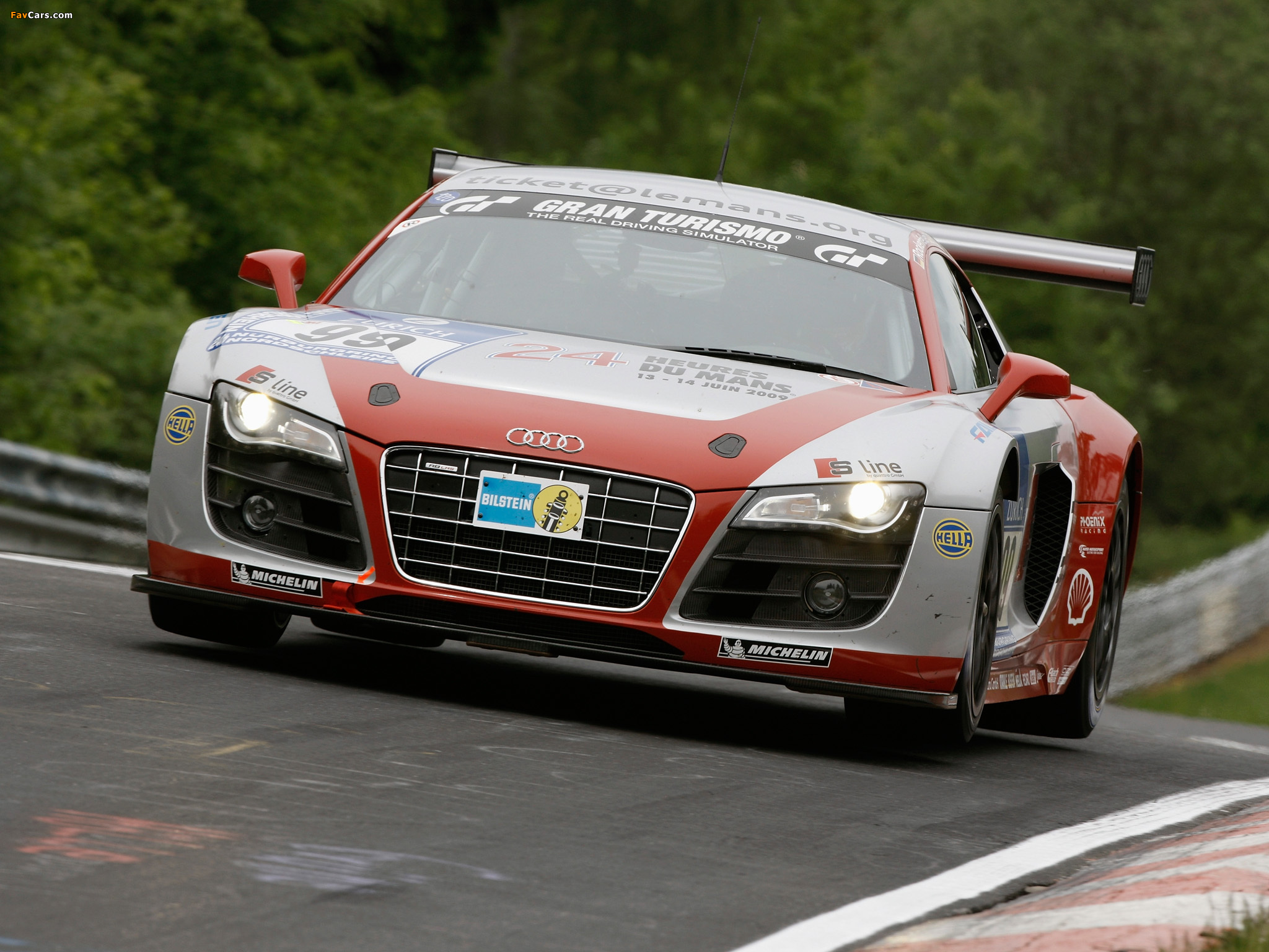 Audi R8 LMS 2009–12 wallpapers (2048 x 1536)