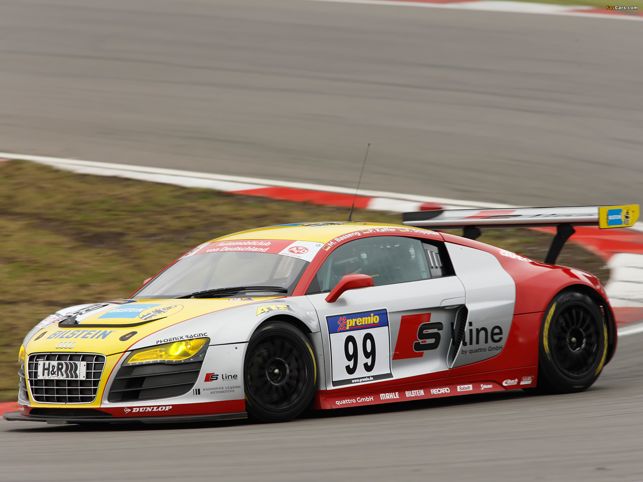 Audi R8 LMS 2009–12 wallpapers (2048 x 1536)