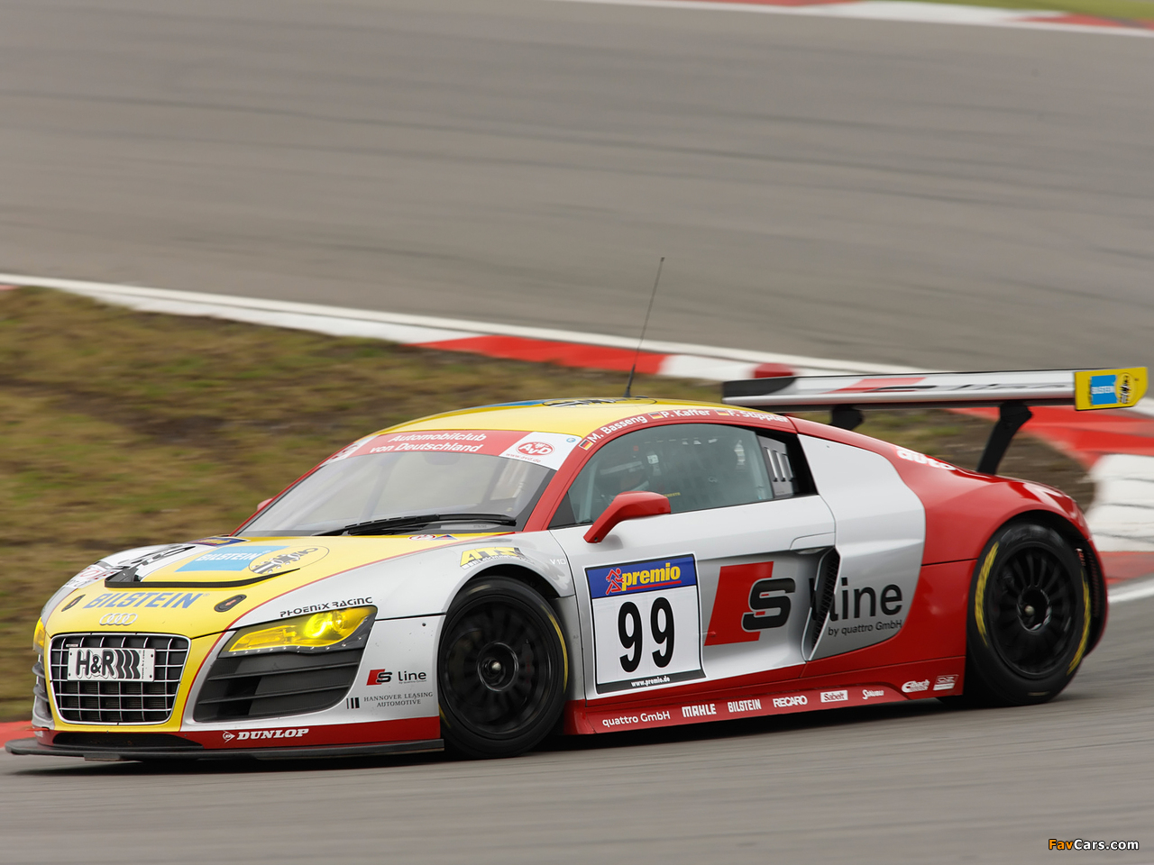 Audi R8 LMS 2009–12 wallpapers (1280 x 960)