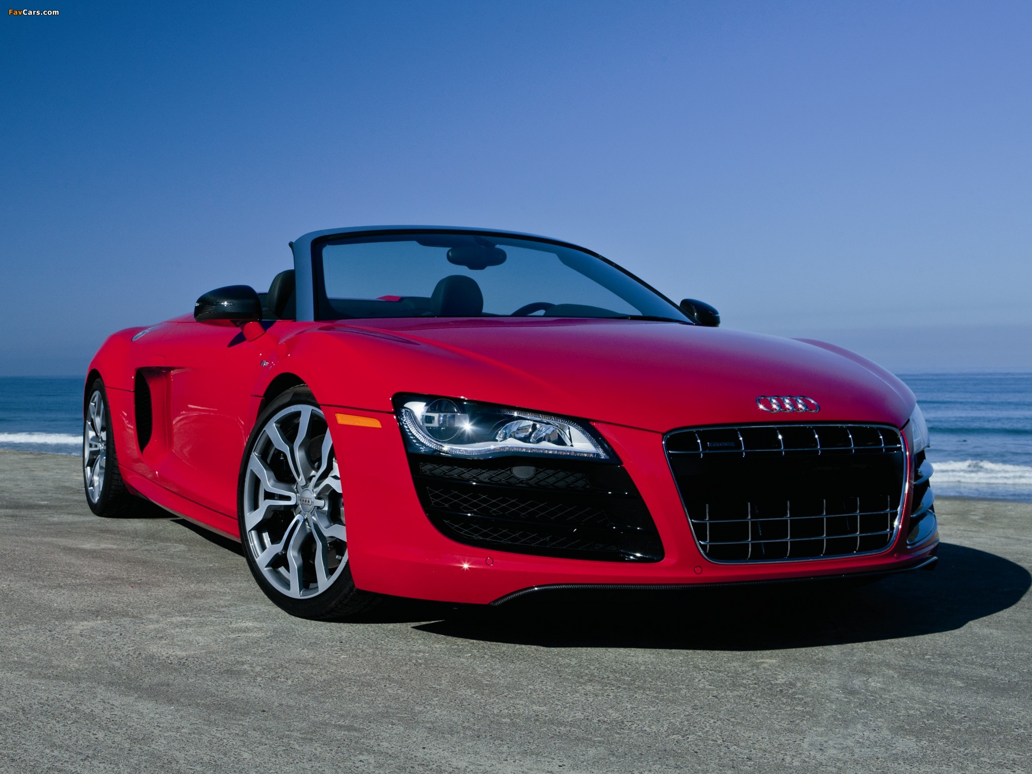 Audi R8 V10 Spyder US-spec 2010 images (2048 x 1536)