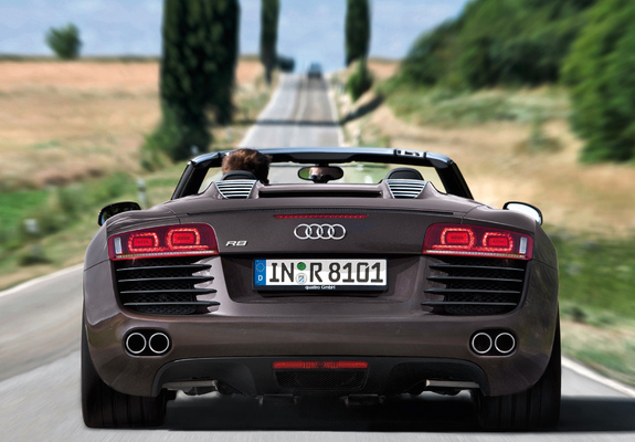 Audi R8 Spyder 2010–12 images