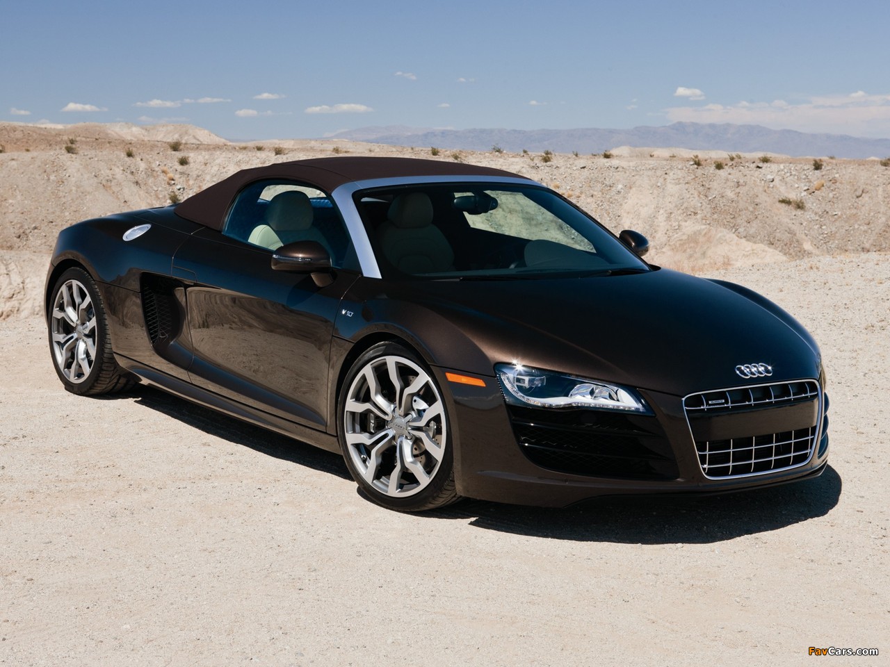 Audi R8 V10 Spyder US-spec 2010 photos (1280 x 960)