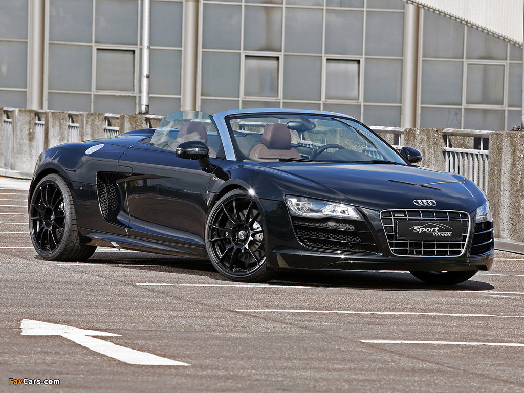 Sport-Wheels Audi R8 V10 Spyder 2010 photos (1024 x 768)