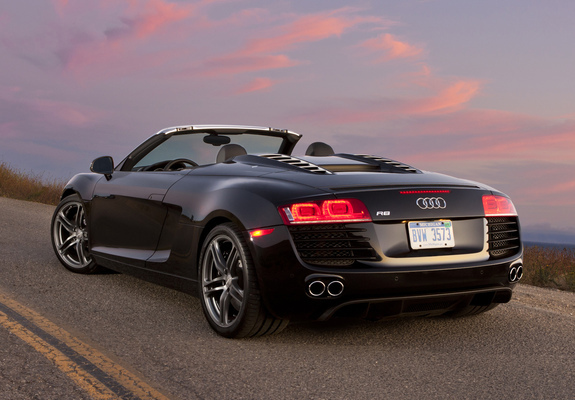 Audi R8 Spyder US-spec 2010 wallpapers