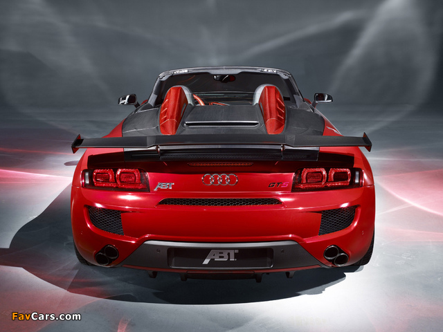ABT Audi R8 GTS Spyder 2011–12 images (640 x 480)