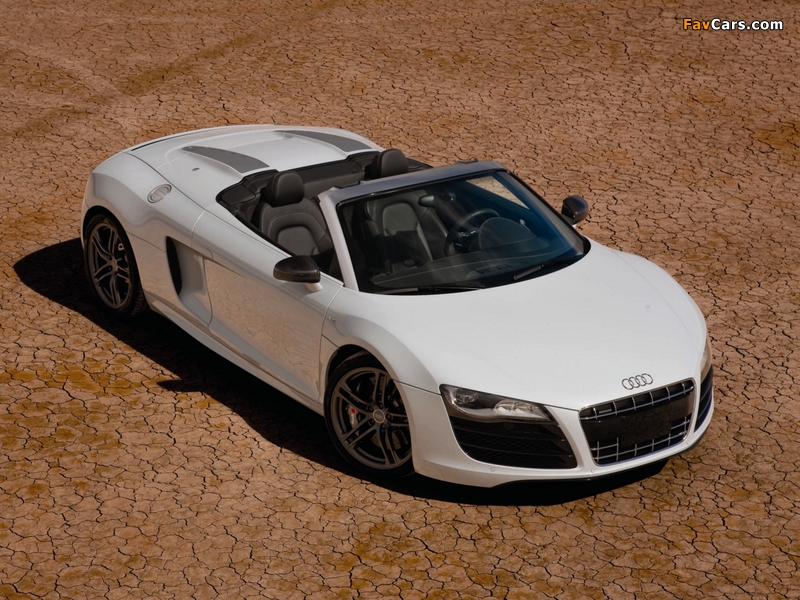 Audi R8 GT Spyder US-spec 2011–12 images (800 x 600)