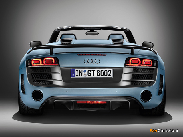 Audi R8 GT Spyder 2011–12 photos (640 x 480)