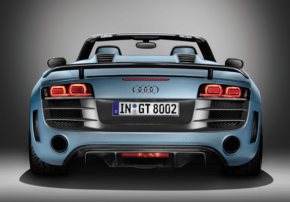 Audi R8 GT Spyder 2011–12 photos