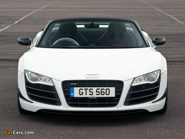 Audi R8 GT Spyder UK-spec 2011–12 photos (640 x 480)