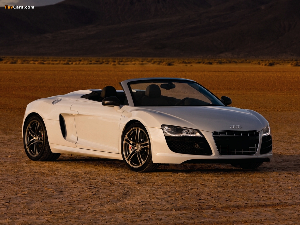 Audi R8 GT Spyder US-spec 2011–12 photos (1024 x 768)