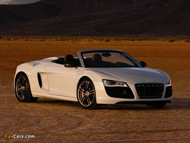 Audi R8 GT Spyder US-spec 2011–12 photos (640 x 480)