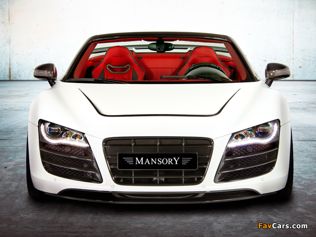 Mansory Audi R8 V10 Spyder 2011 pictures (640 x 480)