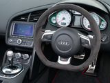 Audi R8 GT Spyder UK-spec 2011–12 wallpapers