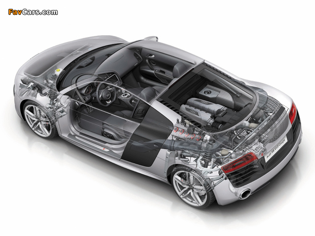 Audi R8 V10 2012 images (640 x 480)