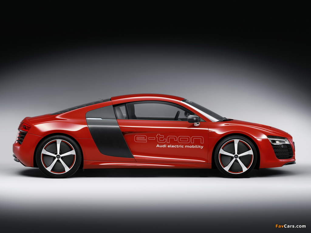 Audi R8 e-Tron Prototype 2012–13 images (1024 x 768)