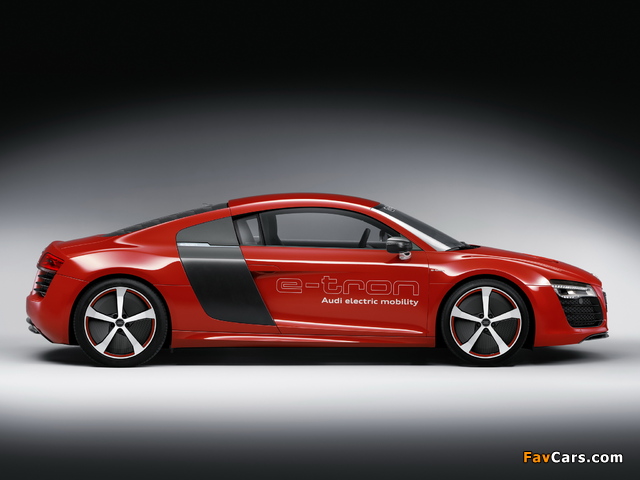 Audi R8 e-Tron Prototype 2012–13 images (640 x 480)